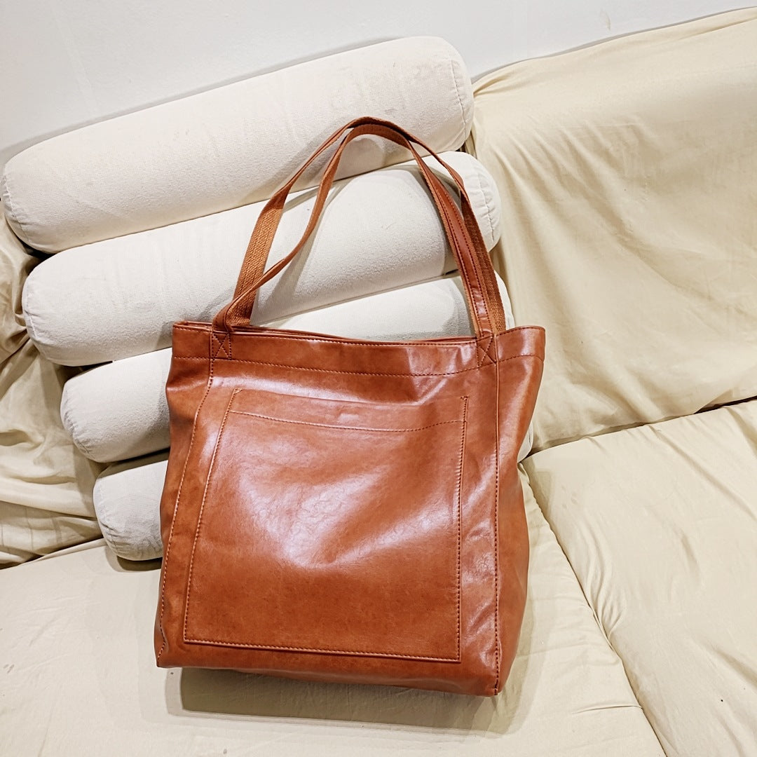 Agnès Paris | Cabas en cuir authentique Signature