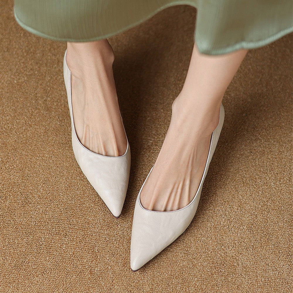 Agnès Paris | Escarpins Fins en Cuir Lucie