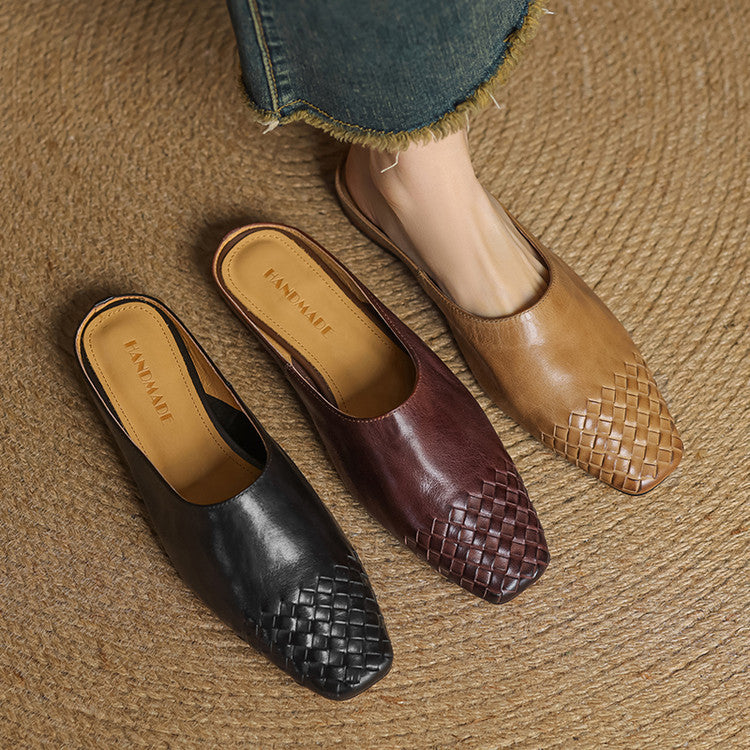 Agnès Paris | Mules Classiques à Petit Talon Geneviève