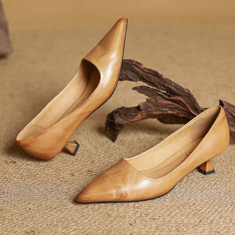 Agnès Paris | Escarpins Pointus Petit Talon Charlotte