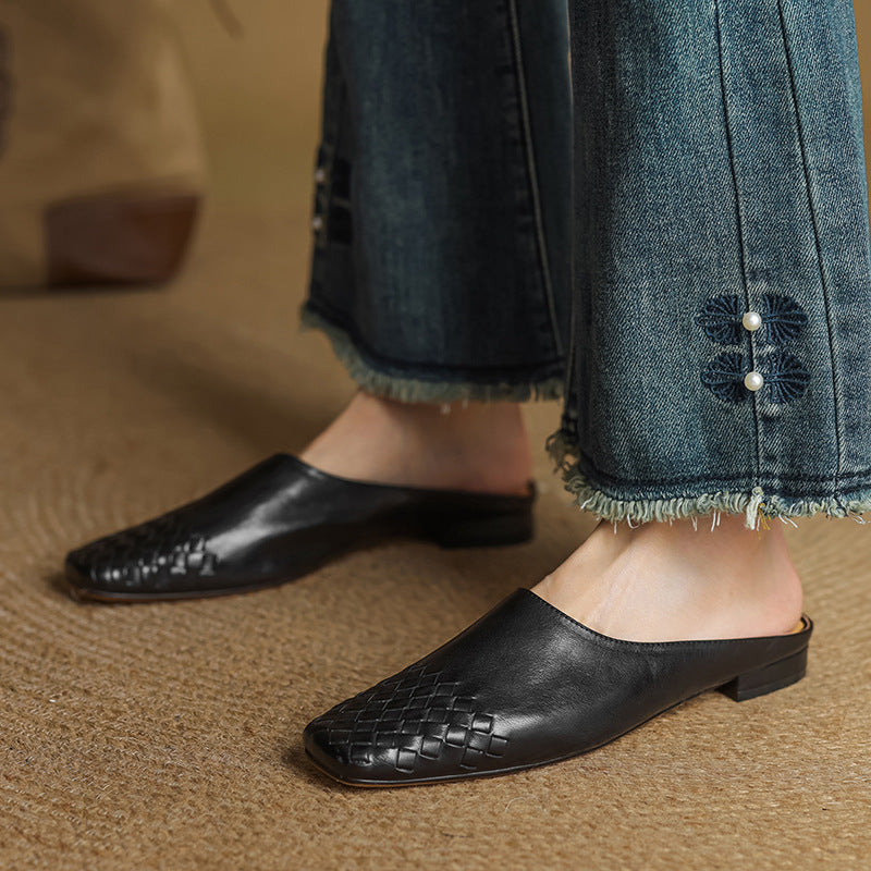 Agnès Paris | Mules Classiques à Petit Talon Geneviève