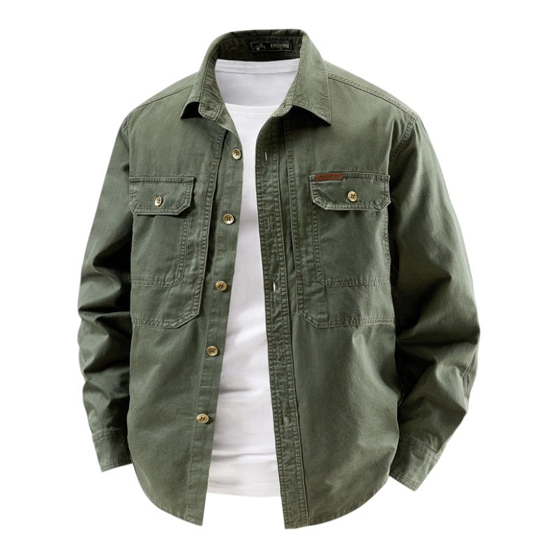 Agnès Paris | CHEMISE UTILITAIRE À MANCHES LONGUES POUR HOMME
