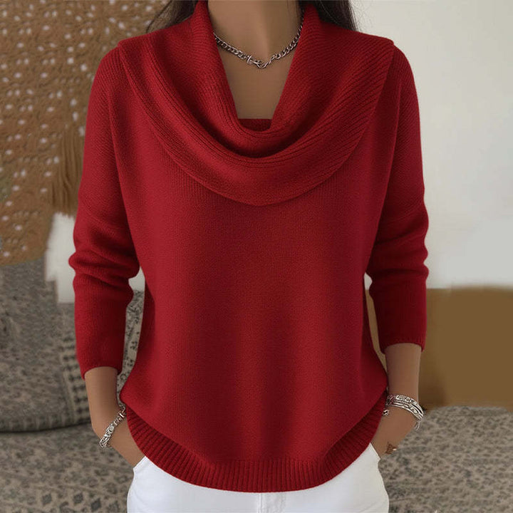 Agnès Paris | Pull Col Bénitier Drapé Christine