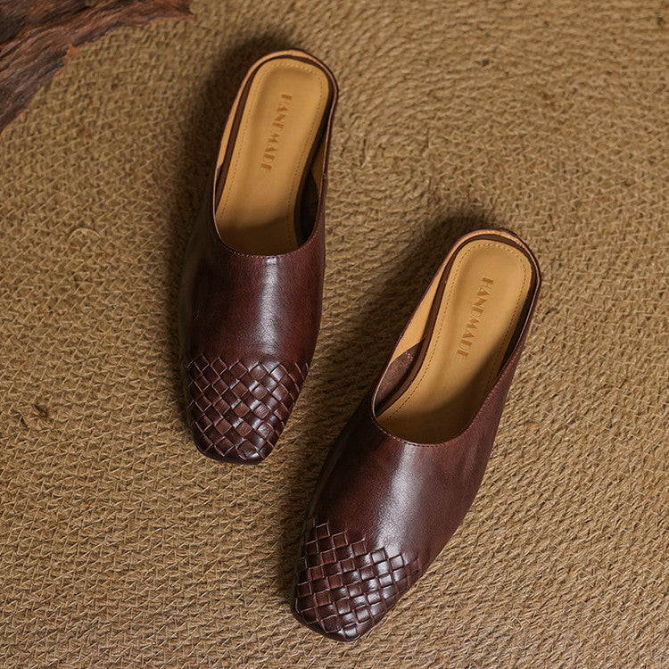 Agnès Paris | Mules Classiques à Petit Talon Geneviève