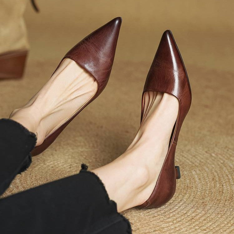 Agnès Paris | Escarpins Pointus Petit Talon Charlotte