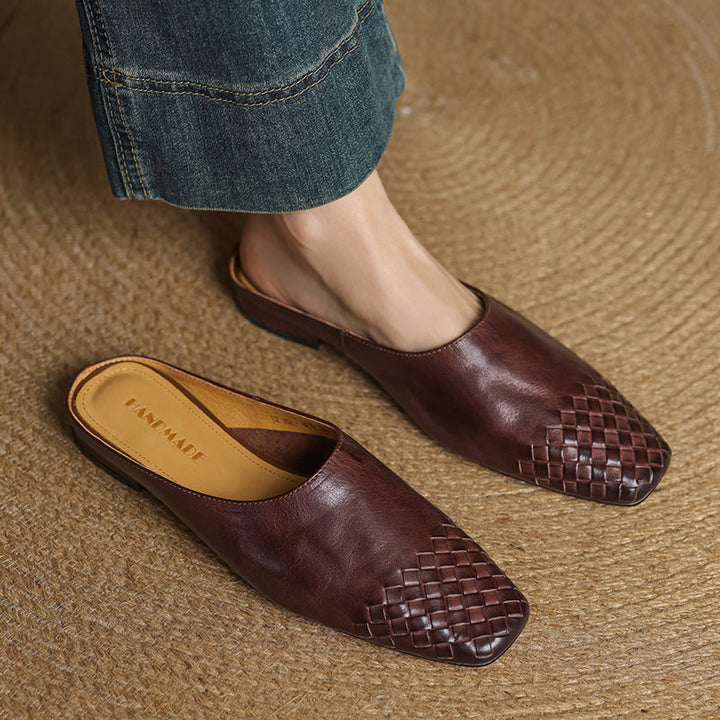 Agnès Paris | Mules Classiques à Petit Talon Geneviève