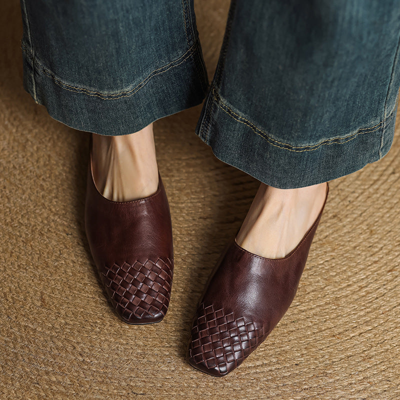 Agnès Paris | Mules Classiques à Petit Talon Geneviève