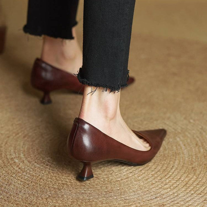 Agnès Paris | Escarpins Pointus Petit Talon Charlotte