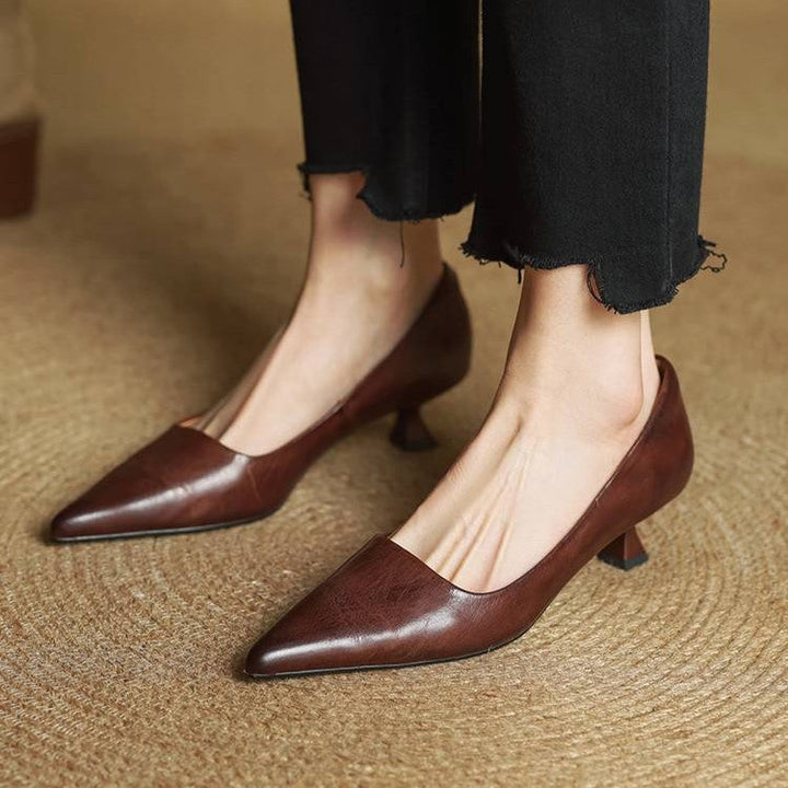 Agnès Paris | Escarpins Pointus Petit Talon Charlotte