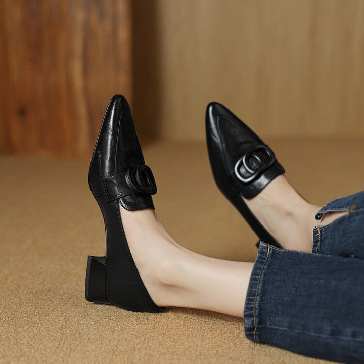 Agnès Paris | Escarpins Pointus à Ornement Colette