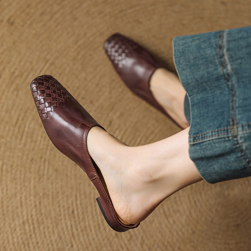 Agnès Paris | Mules Classiques à Petit Talon Geneviève