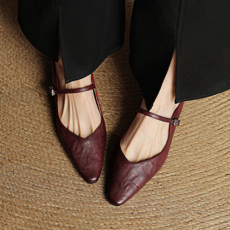 Agnès Paris | Mules Babies en Cuir Souple Solange