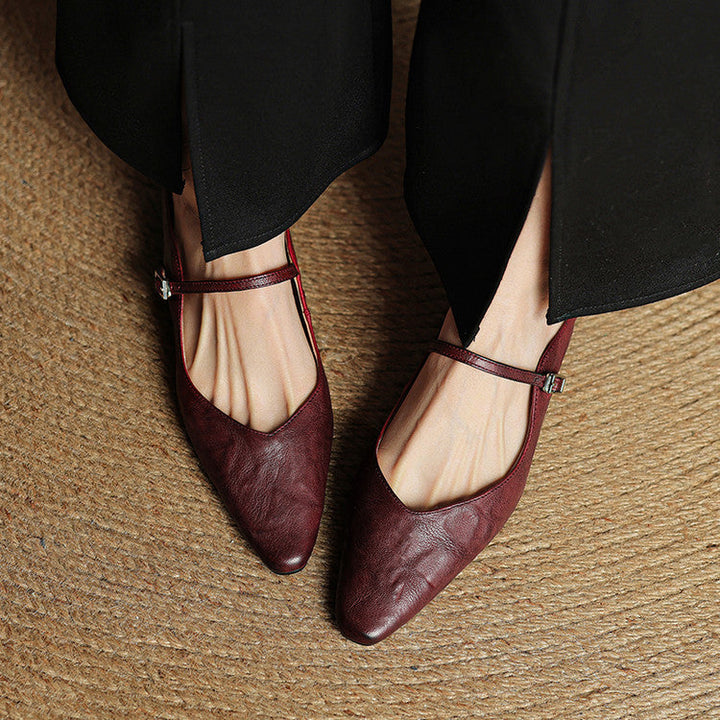 Agnès Paris | Mules Babies en Cuir Souple Solange