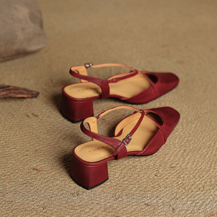 Agnès Paris | Escarpins Slingback à Brides Croisées Chloé
