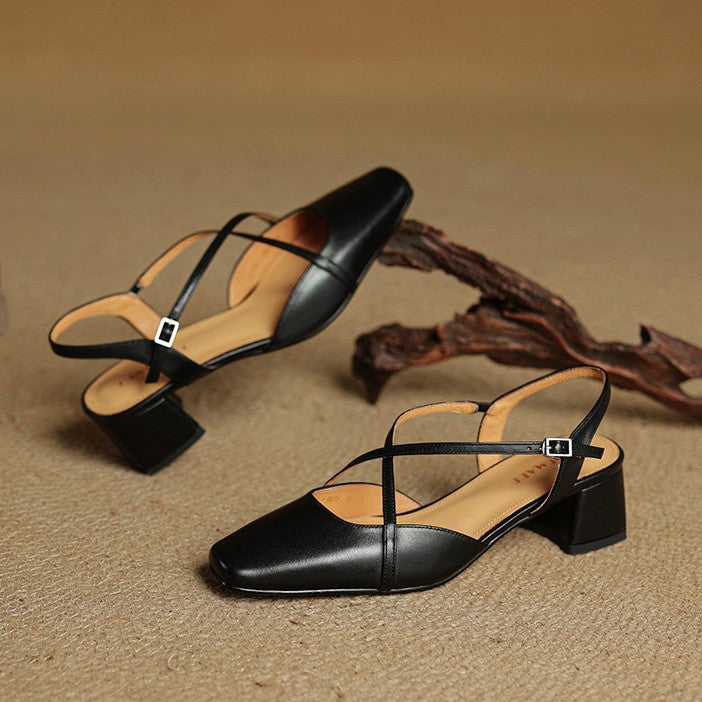 Agnès Paris | Escarpins Slingback à Brides Croisées Chloé
