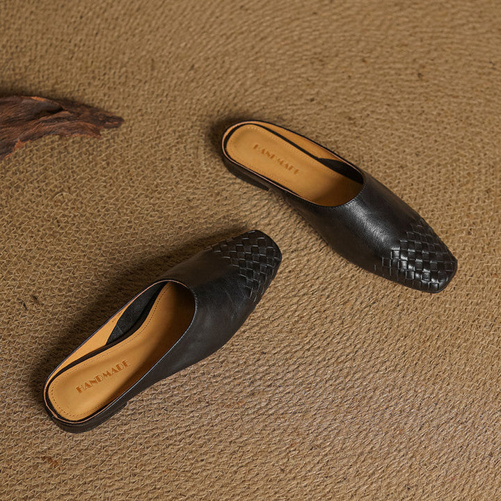 Agnès Paris | Mules Classiques à Petit Talon Geneviève