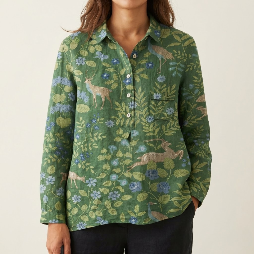 Agnès Paris | Chemise Élégante à Motif Isaline