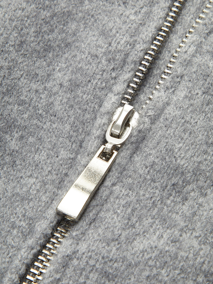Agnès Paris | Cardigan Grand Col Zippé Amélie