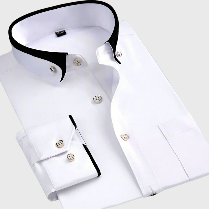 Agnès Paris | CHEMISE CLASSIQUE À MANCHES LONGUES POUR HOMME