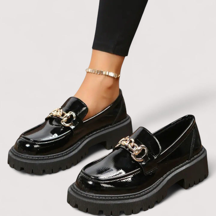 Agnès Paris | Mocassins Chaîne Dorée Marie