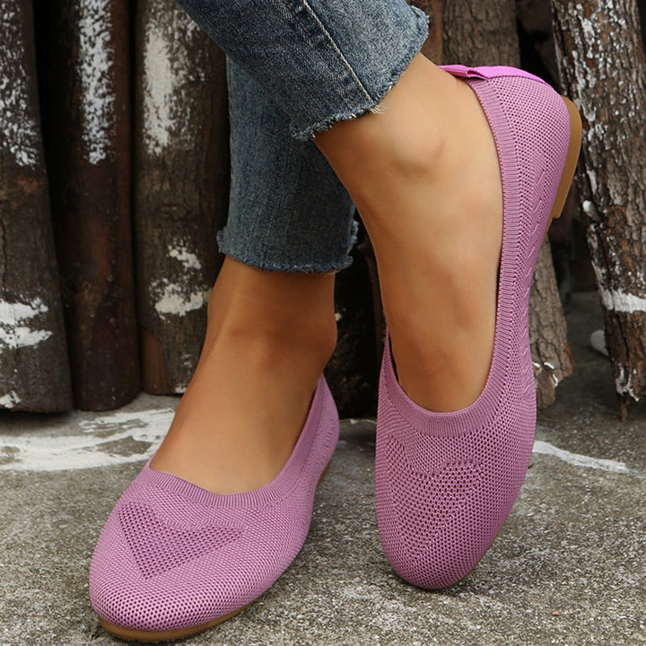 Agnès Paris | Ballerines Souples en Maille Brigitte