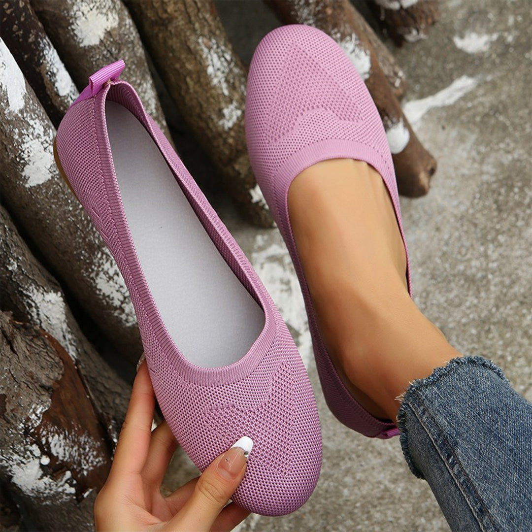 Agnès Paris | Ballerines Souples en Maille Brigitte