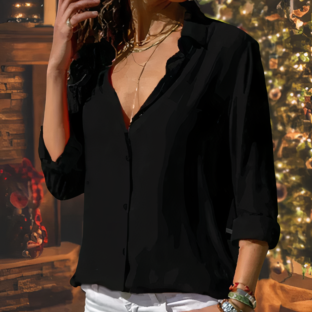 Agnès Paris | Blouse en Chiffon Élégante Yasmine