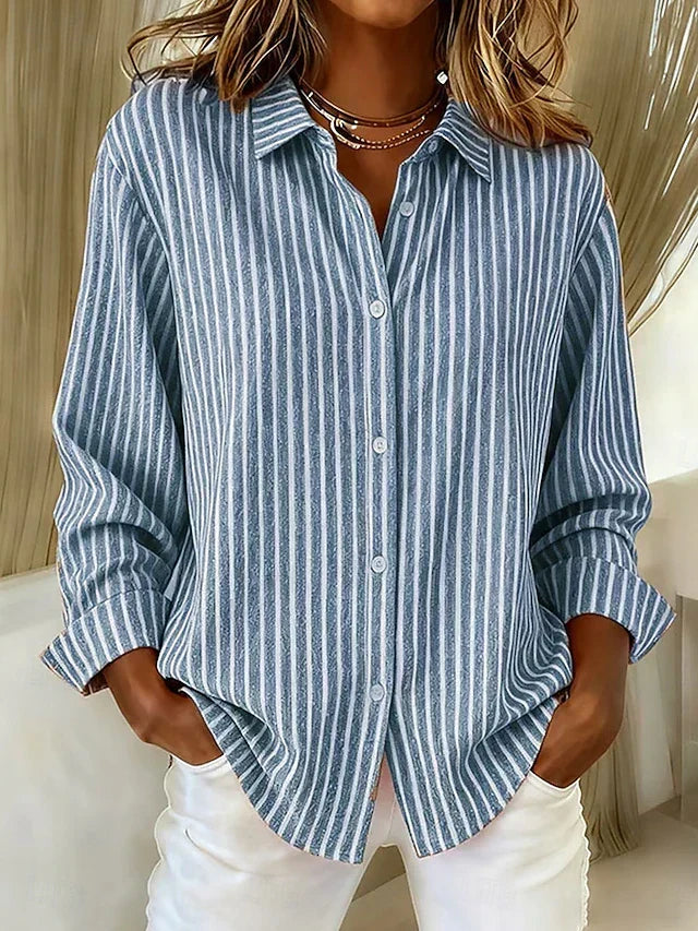 Agnès Paris | Chemise Rayée Boutonnée Chloé