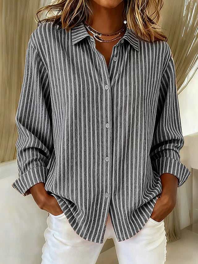 Agnès Paris | Chemise Rayée Boutonnée Chloé