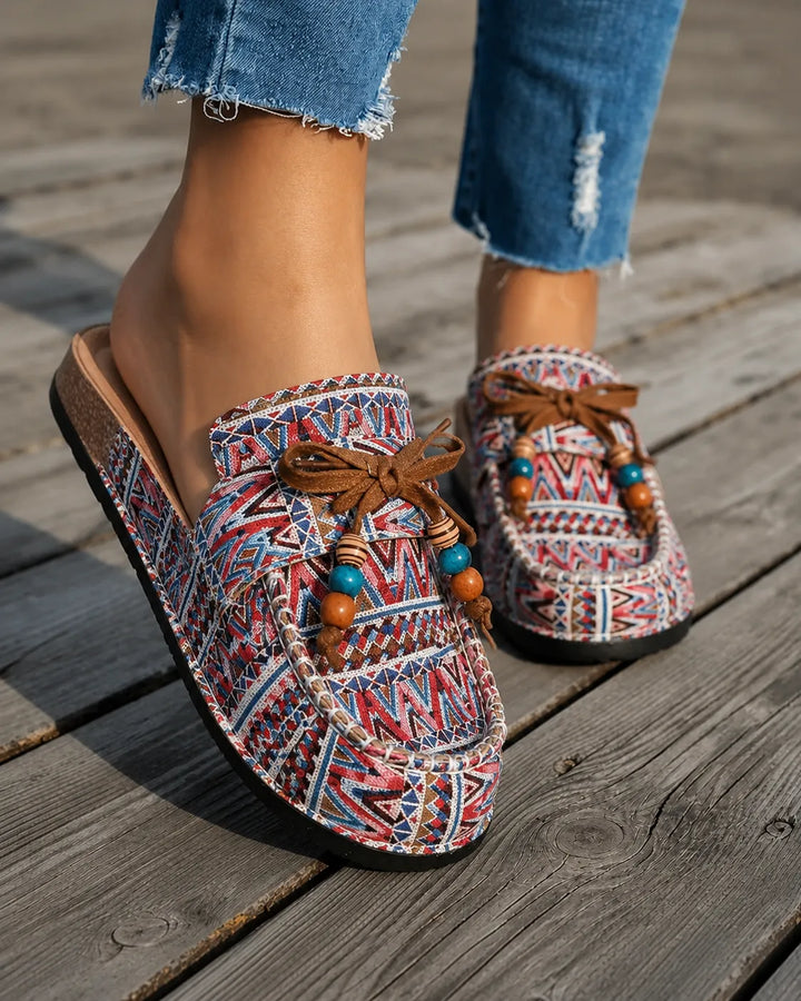 Agnès Paris | Mocassins Bohèmes Lacés Léa
