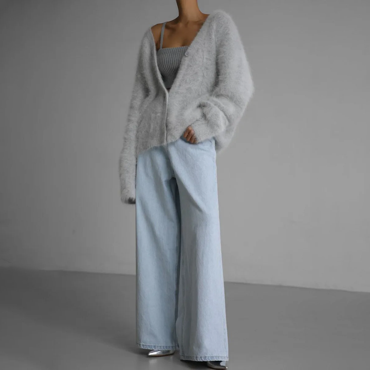 Agnès Paris | Cardigan Mohair Duveteux Élise