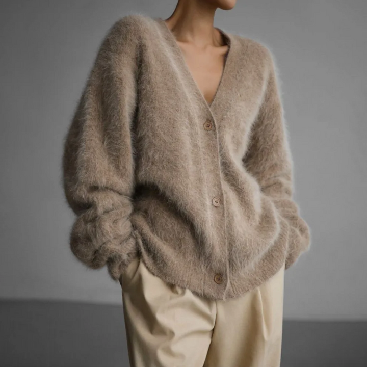 Agnès Paris | Cardigan Mohair Duveteux Élise