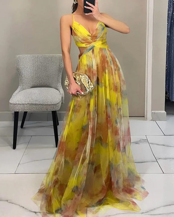 Agnès Paris | Robe Maxi Élégance Florale