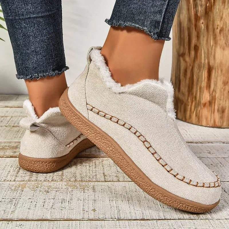 Agnès Paris | Mocassins Fourrés Col Douillet Brigitte