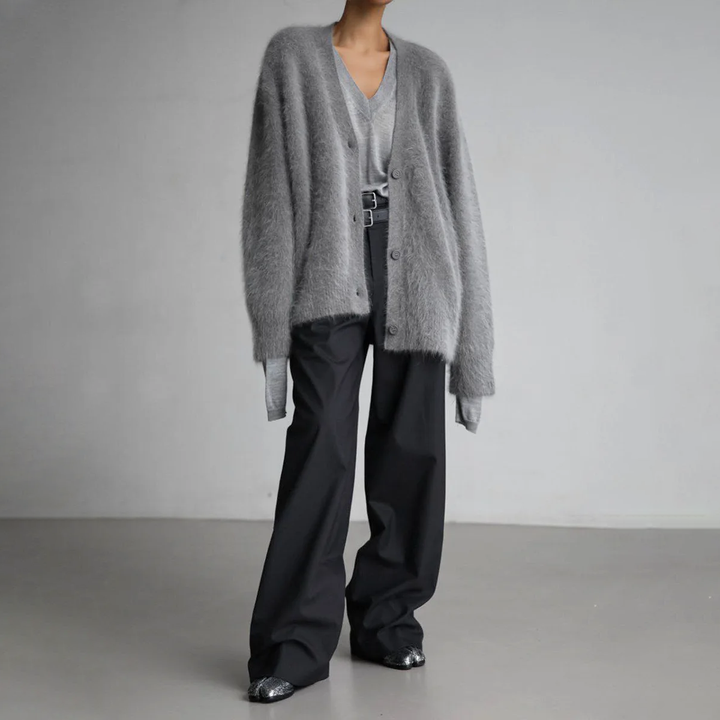 Agnès Paris | Cardigan Mohair Duveteux Élise