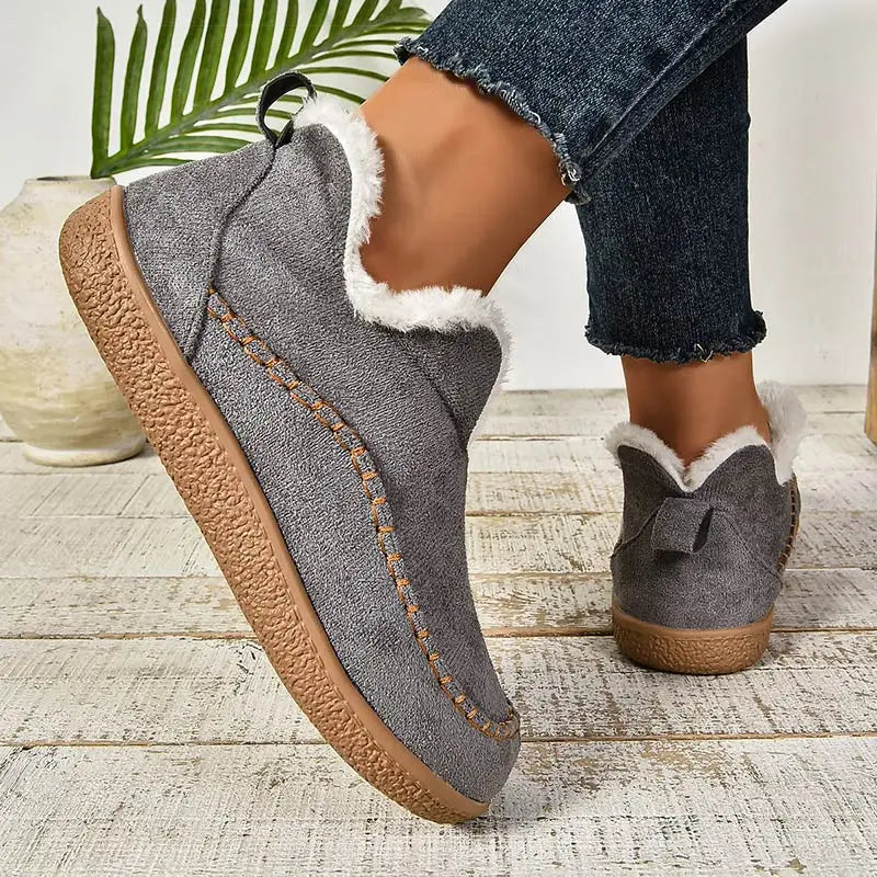 Agnès Paris | Mocassins Fourrés Col Douillet Brigitte