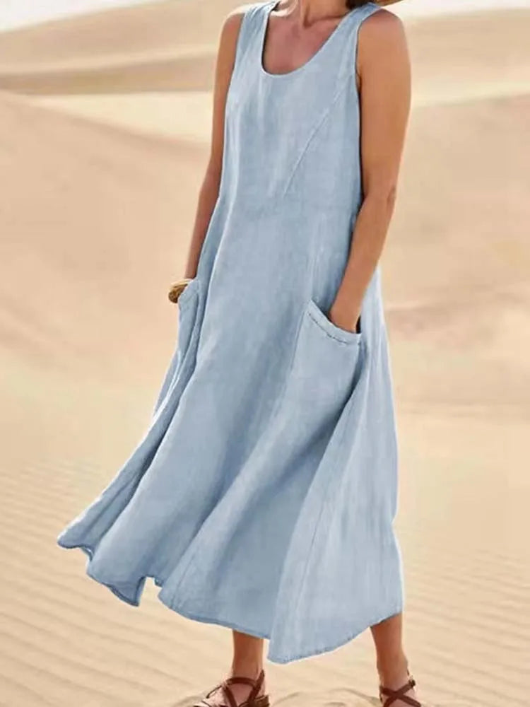 Agnès Paris | Robe Maxi Confort Naturel Chloé