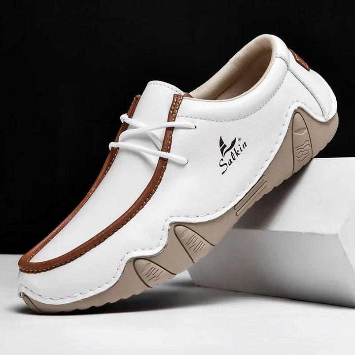 Agnès Paris | CHAUSSURES ORTHOPÉDIQUES EN CUIR À AJUSTEMENT PRÉCIS
