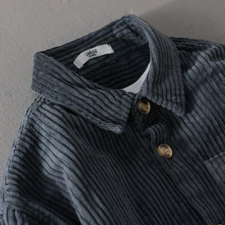 Agnès Paris | CHEMISE EN VELOURS CÔTELÉ POUR HOMME
