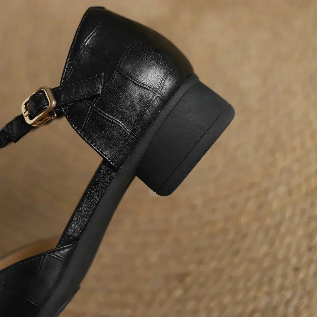 Agnès Paris | Babies Cuir Bride Tressée Odile