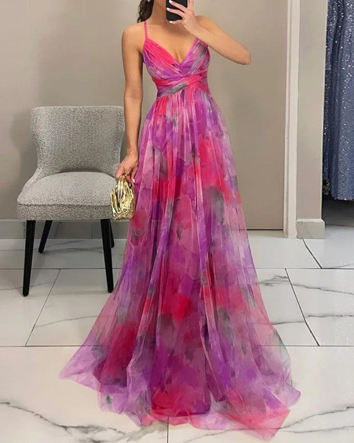 Agnès Paris | Robe Maxi Élégance Florale
