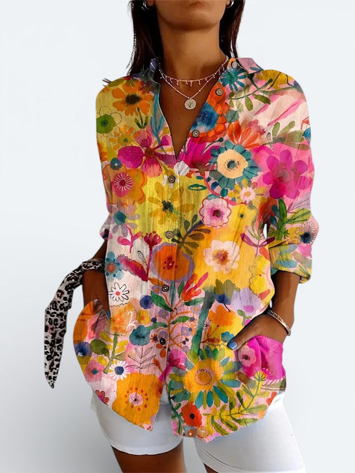 Agnès Paris | Blouse Chic Boutonnée Aveline