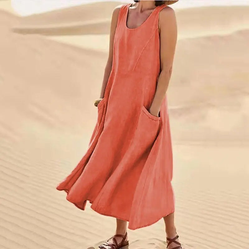Agnès Paris | Robe Maxi Confort Naturel Chloé