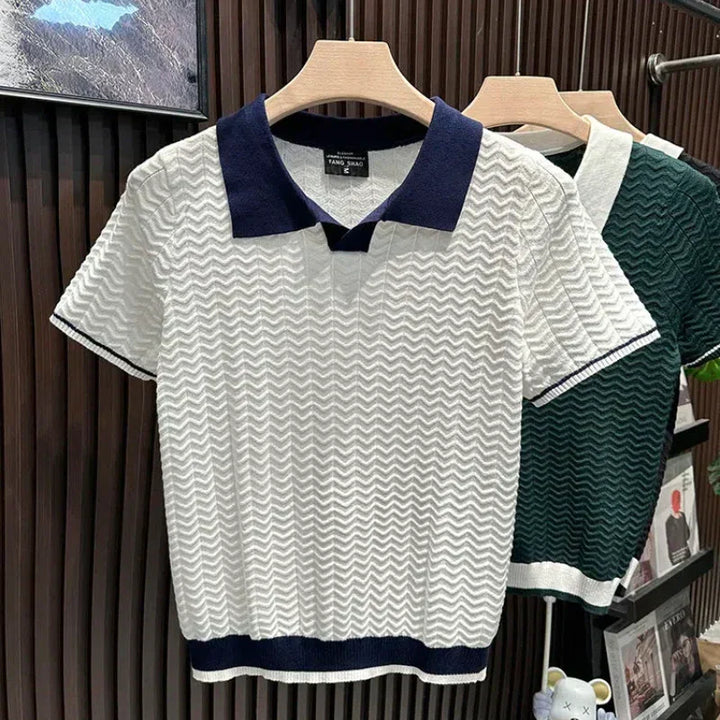Agnès Paris | POLO SHIRT EN TISSU RICCIO DE