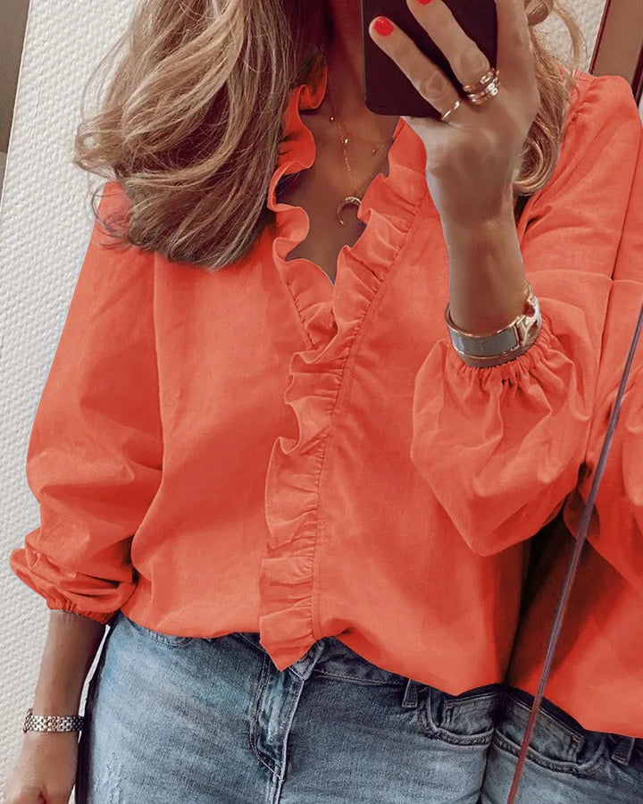 Agnès Paris | Blouse Élégante à Manches Longues Maren