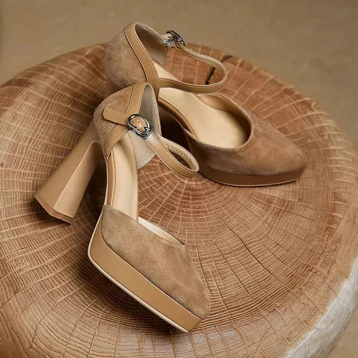 Agnès Paris | Escarpins Plateforme Bride Cheville Marie