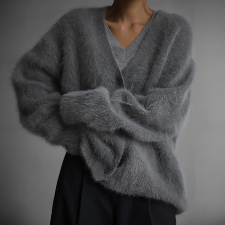 Agnès Paris | Cardigan Mohair Duveteux Élise