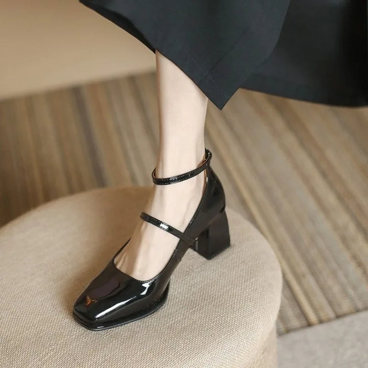 Agnès Paris | Escarpins Bride Cheville Vernis Charlotte