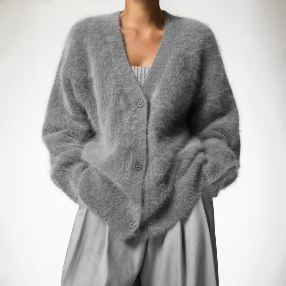 Agnès Paris | Cardigan Mohair Duveteux Élise