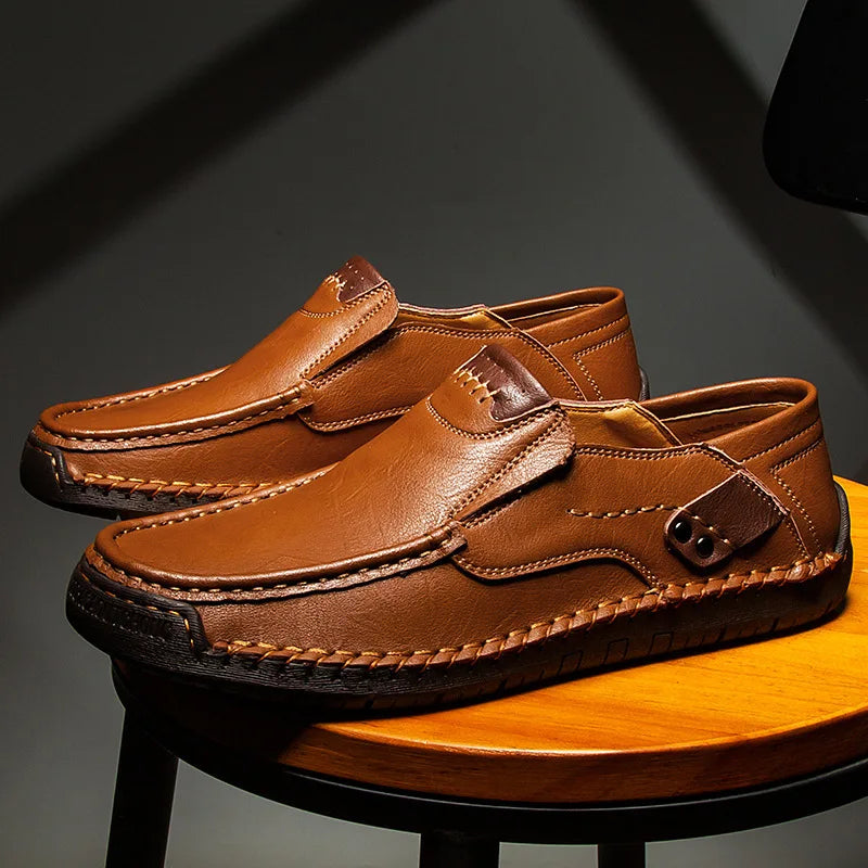 Agnès Paris | MOCASSINS EN CUIR POUR HOMME CLASSIQUES